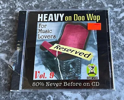 HEAVY ON DOO-WOP VOL 9 NEW CD MUSIC FOR LOVERS Casanova/The Mixers/Daps/Charades • $9.45