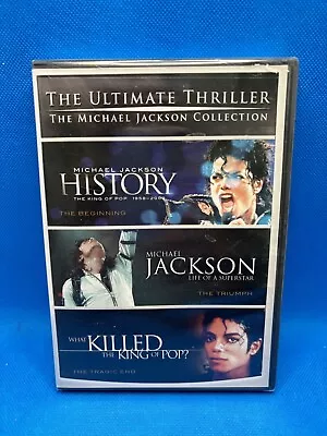 The Ultimate Thriller•the Michael Jackson Collection•new/sealed Dvd. Fast S & H. • $18