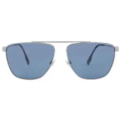 Burberry Blaine Dark Blue Navigator Men's Sunglasses BE3141 100380 61 • $94.99