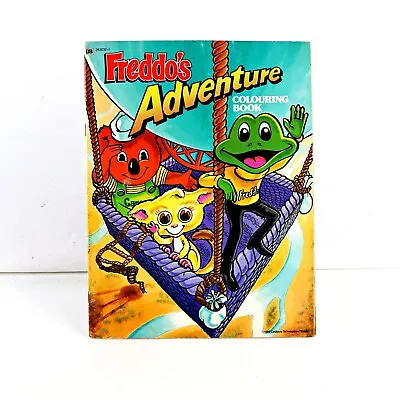 Freddo’s Adventure Colouring Book 1985 Cadbury Rare Chocolate Merchandise • $29