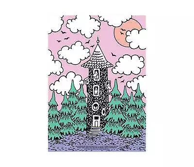 Moominvalley Poster 50x70cm - Multicolor • $21.68