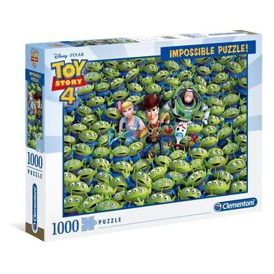 Clementoni Disney Toy Story 4 Impossible 1000 Piece Jigsaw Puzzle • $17