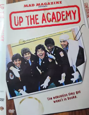 UP THE ACADEMY DVD 1980 Ralph Macchio MAD Magazine 80's Comedy OOP Rare Movie • $25.80