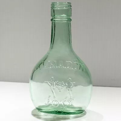 Vintage Almaden Vineyards Glass Bottle Light Green Pony 187 Ml California Wine X • $6.29