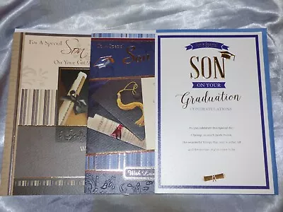 Son Graduation Card Son Design Me To You Congratulations Degree Masters  • £1.99