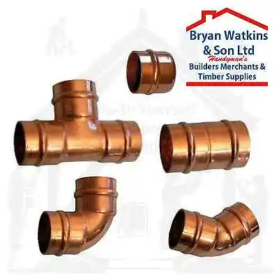 £116.95 • Buy 10mm Solder Ring Copper Yorkshire Plumbing Pipe Fittings Pre Soldered Microbore