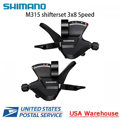Shimano Altus SL-M315 Rapidfire+ 2x7/ 2x8/ 3x7 / 3x8 Speed Trigger Shifter • $14.99