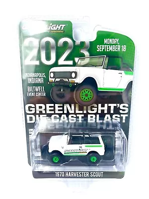 Greenlight 2023 Diecast Blast Event 1970 Harvester Scout 4x4 E33 • $14.95