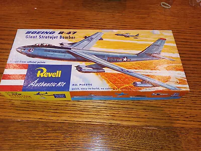 Vintage 1954 Pre-s  H-206-revell-boeing B-47 Bomber- Box  & Instructions Only • $22.71