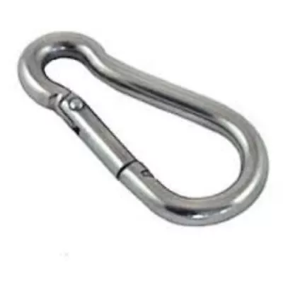 Galvanised Carbine Hooks Various Sizes • £1.45