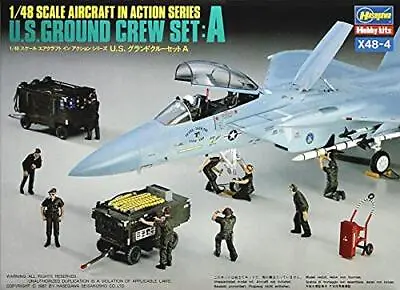 £22.88 • Buy Hasegawa 1/48 U.S. Ground Crew Set A Aircraft In Action Series X48-4 Model Kit