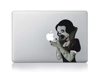 MacBook 15  Zombie Snow White Apple Decal Sticker (pre-2016 MB Pro/Air Only) • £5.49