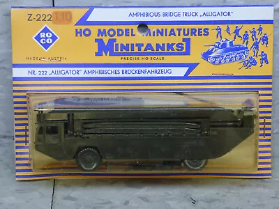 Roco Minitanks  Modern US Alligator Amphibious Bridge  Truck Lot #6255K • $21.95