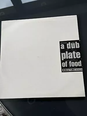 DJ Food 'Dub Plate Of Food 2x10  Vinyl EP Ninja Tune Rare Limited 2x 10 Inch. • $7.45