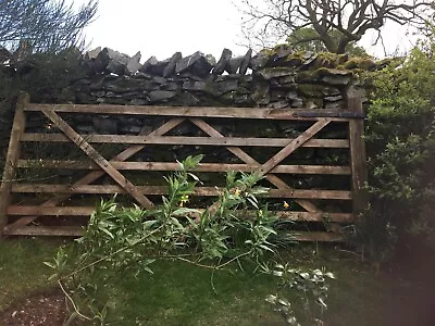 Wooden Farm Gate Used • £75