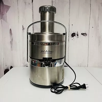 Jack LaLanne’s Stainless Steel Power Juicer Pro Model E-1189 Tristar Products • $49.95