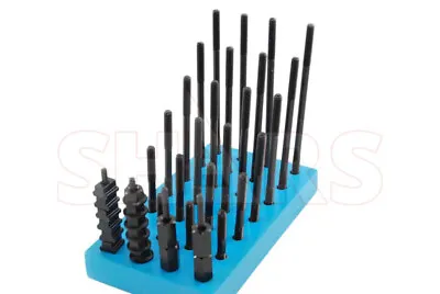 SHARS 5/8  T-Slot 1/2 -13 Stud 38 Pcs T-Nut & Stud Set NEW #[ • $39