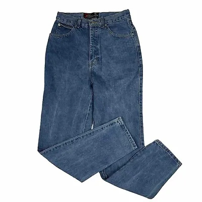 Vtg 80s Sasson Womens High Rise Jeans Straight Leg Sz 10 • $22.99