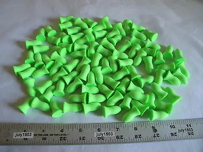 50 Pair Moldex Meteors Soft Foam Ear Plugs Uncorded NRR33 33dB Green  • $19.90
