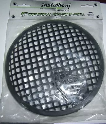 8  Steel Sub Grill Car Audio Subwoofer Box Enclosure Grille Speaker Cover Mesh • $7.97