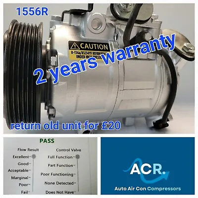 Vw Polo 9n 2001-2008 1.2 Petrol Oct 2001 To Nov 2009 Air Con Compressor 1556r • $136.77