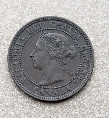 Canada 1 Cent 1901 Coin. High Grade EF+ • £5.99