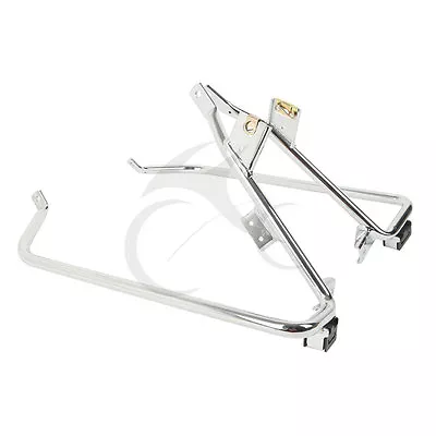 Saddlebag Support Brackets For Harley Touring Road Street Glide FLHX FLTR 09-13 • $53.99