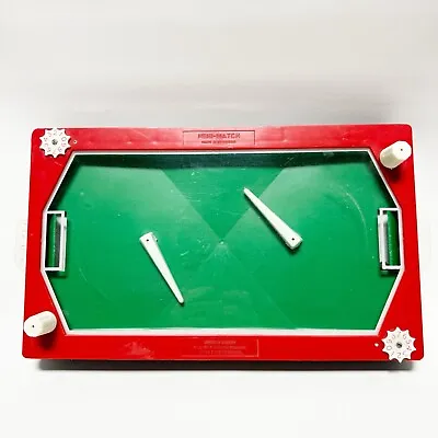 Vintage Mini Match Soccer Pinball Table Top Game By Welsotoys Made In Britain J7 • $40.49