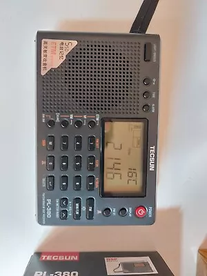 Tecsun Pl380 World Band Radio Receiver • £7