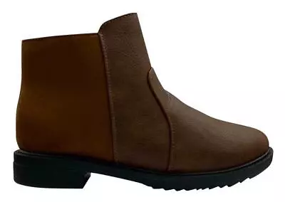 Ankle Chelsea Winter Boots Womens Ladies Suede Shoes Outdoor Casual Warm UK 3-8 • £14.99