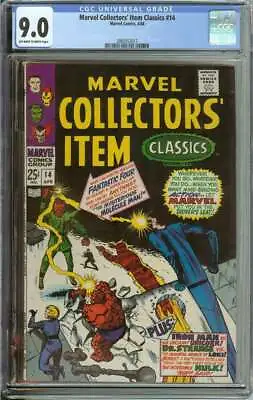 Marvel Collectors' Item Classics #14 Cgc 9.0 Ow/wh Pages   Reprints F Id: 30694 • $64