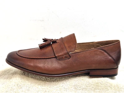 £29.97 • Buy Dune London ,Support' Tasseled Loafers NEW Leather Brown UK 10 EU 44 RRP £115