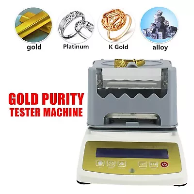 Gold Purity Testing Machine/Gold Tester Machine / Electronic Gold Tester07 • $350.99