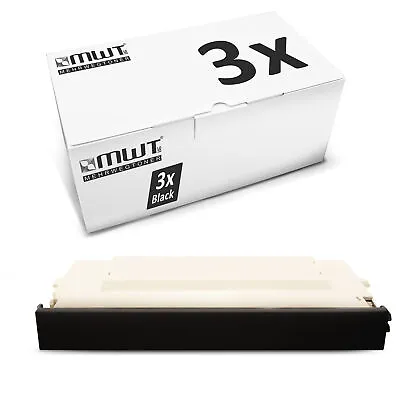3x Cartridge Black For Lexmark C-510-DTN C-510-N • £98.06