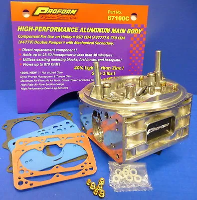 Proform 67100C Replacement Holley Carburetor Main Body 4150 650 700 750 800 CFM • $149.95