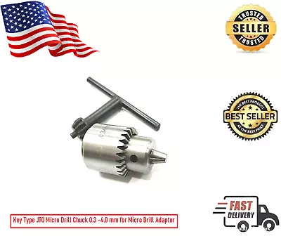 Key Type JT0 Micro Drill Chuck 0.3 -4.0 Mm For Micro Drill Adaptor USA FULFILLED • $12.99