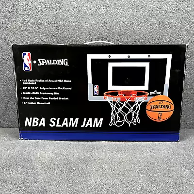 Spalding NBA Slam Jam Over The Door Mini Basketball Hoop • $24.99