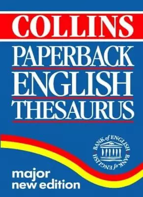 Collins Paperback Thesaurus By Anon • £3.29