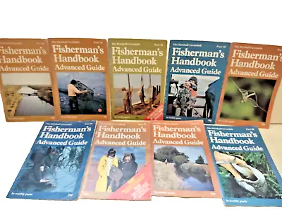 9x Vintage Fishermans Handbook Marshall Cavendish Issues Mixed Dated 1978-1979 • £12