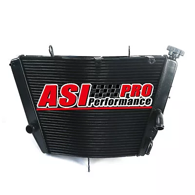 ALUMINUM RADIATOR Fits 2006-2009 SUZUKI GSXR600 GSXR750 GSXR 600 750 BLACK • $95.04