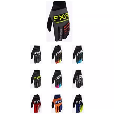 FXR - Prime MX Unisex Slip On Lightweight Full Finger Snowmobile Gear Gloves • $32.99