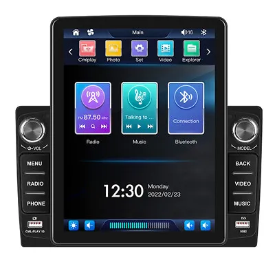 2 Din Car Stereo Touch Screen Radio Bluetooth Player FM Carplay Android Auto • $134.90