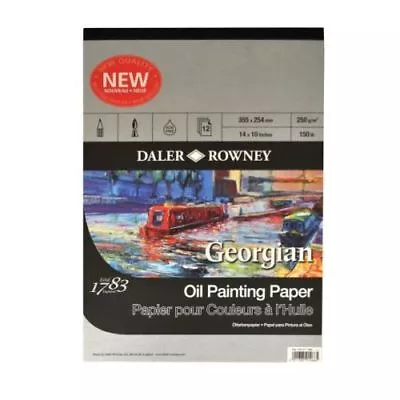 Daler Rowney Georgian Oil Painting Pad - 16  X 12  • £26.99