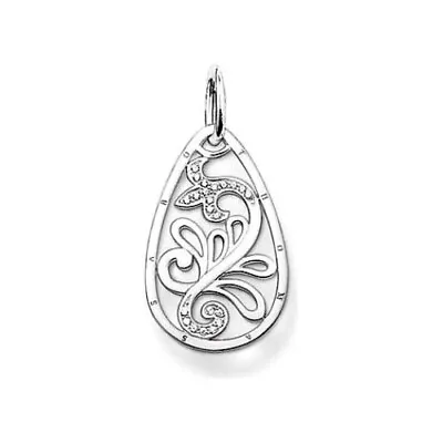 Genuine  Thomas Sabo Small Teadrop  Pendant TPE540CZ RRP$169 • $45