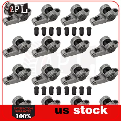 For Big Block Chevy 1.7 Ratio 7/16  Stainless Steel Roller Rocker Arms BBC 454 • $133.29