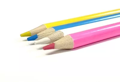 Dressmaking Chalk Pencils Quilting Tailors Sewing Fabrics Webbing In 4 Colours • £1.95