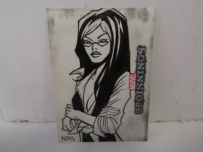 2010 Marvel Beginnings Victoria Hand Sketch Card 1/1 • $59.99