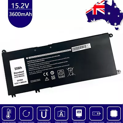 Laptop Battery For DELL G5 5587-D2745R G5 5587-D2565R G5 5587-D1865B G5 15 5587 • $101.95