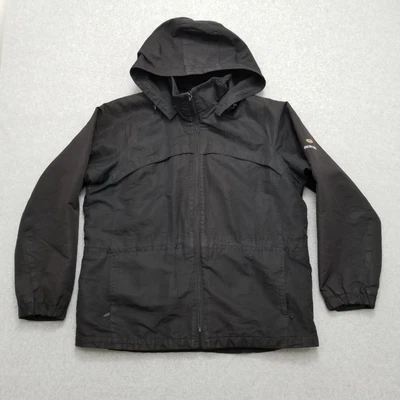 $15.80 • Buy Pacific Trail Jacket Mens Large Black Full Zip Hooded Pockets Outdoor