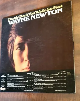 Daddy Don't You Walk So Fast - Wayne Newton (LP 1972 Chelsea) Radio Promotional • $22.49